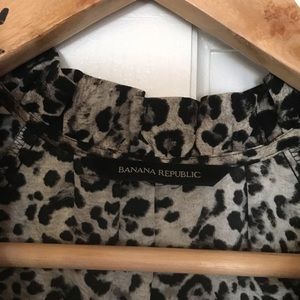 Banana Republic leopard print dress